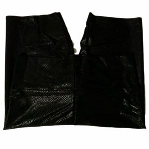 New Gold Stitches Handmade M / L Black Snakeskin Shorts